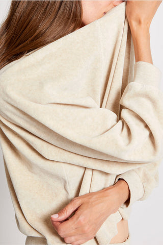 Samos Sweatshirt in Oatmeal Heather