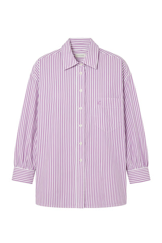 Kappa Shirt in Magenta Stripe