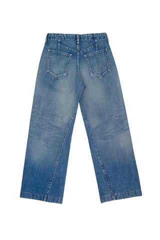 Boy Jean Trousers in Vintage Mid Blue
