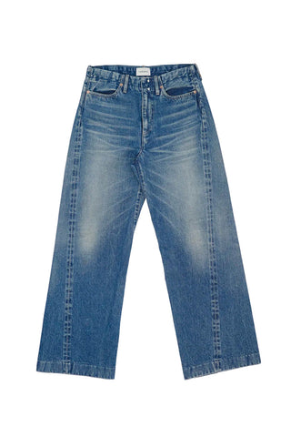 Boy Jean Trousers in Vintage Mid Blue