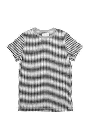 Compact Tee in Black Gingham