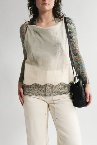 Combi Cami Top in Natural