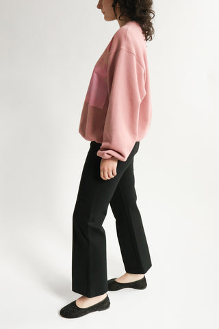 The Sweatshirt in Coral Flower