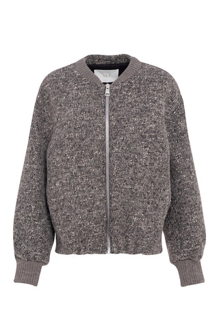 Skyler Jacket in Marled Grey