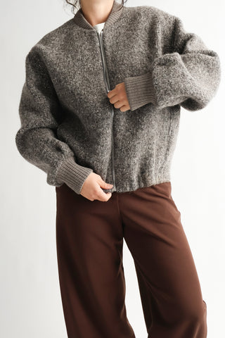 Skyler Jacket in Marled Grey