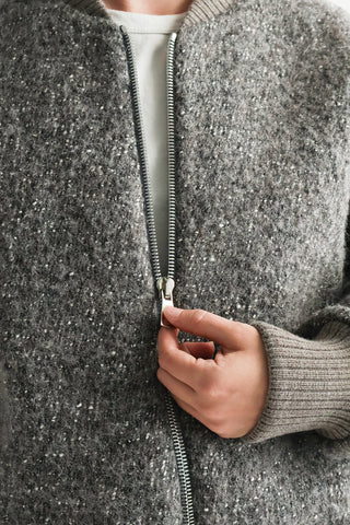 Skyler Jacket in Marled Grey