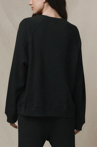 Slouch Sweatshirt in Almost Black