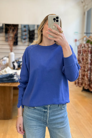 The College Sweatshirt in Cambridge Blue