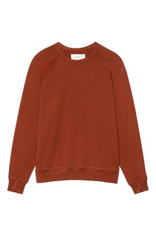 College Sweatshirt in Brick