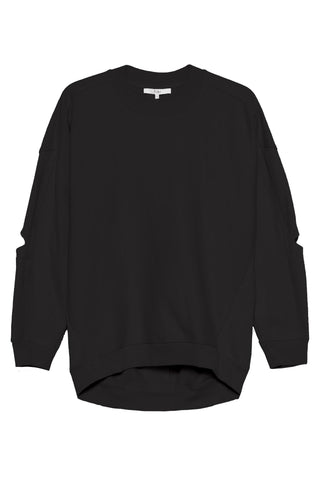 Cocoon Crewneck Sweatshirt Black
