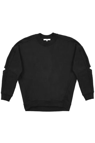 Cocoon Crewneck Sweatshirt Black