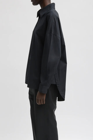 Gabe Oversized Shirt in Black