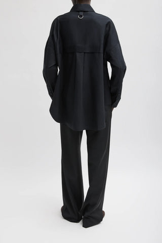 Gabe Oversized Shirt in Black