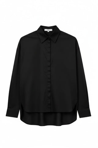 Gabe Oversized Shirt in Black