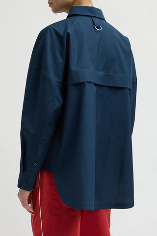 New Shirting Gabe Oversized Shirt in Navy