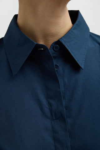 New Shirting Gabe Oversized Shirt in Navy