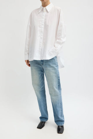 New Shirting Gabe Oversized Shirt in White