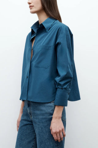 J.D. Shirt in Blue Wing Teal