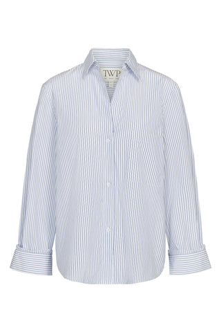 Next Morning Shirt in White/Midnight