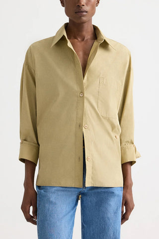 New Earl Shirt in Olive Grey