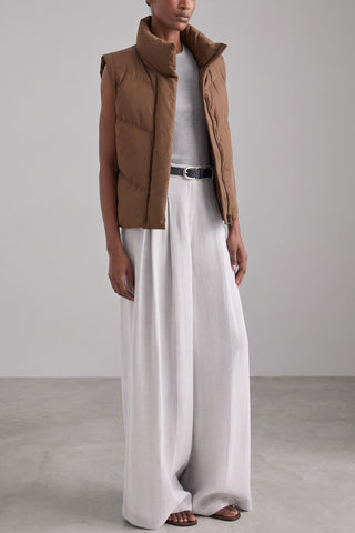 Puffer Vest in Carafe