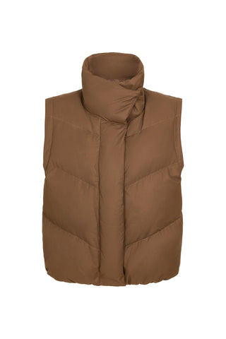 Puffer Vest in Carafe