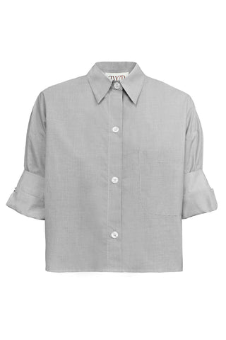Next Ex Shirt in Black/White Check