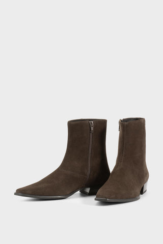 Nella Ankle Boot in Dark Brown