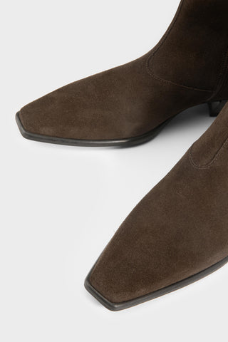 Nella Ankle Boot in Dark Brown