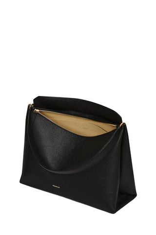 Penelope Tote in Black Crust