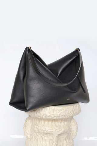 Penelope Tote in Black Crust