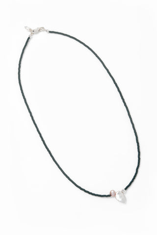 Addison Necklace in Green