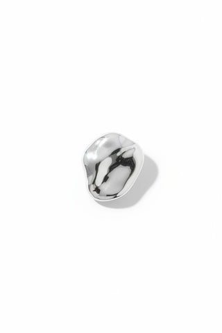 Bean Brooch in Sterling Silver