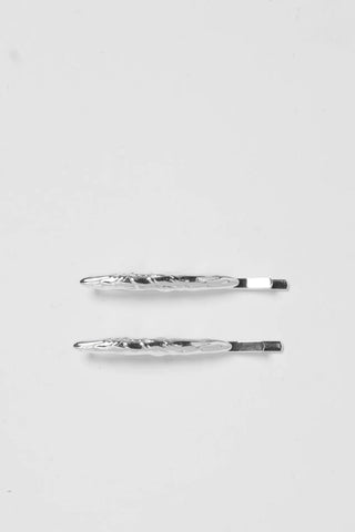 Frida Flat Pins in Sterling Silver