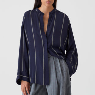Stand Up Collar Blouse