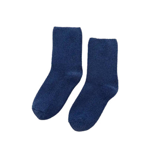 Cloud Socks in Bijou Blue
