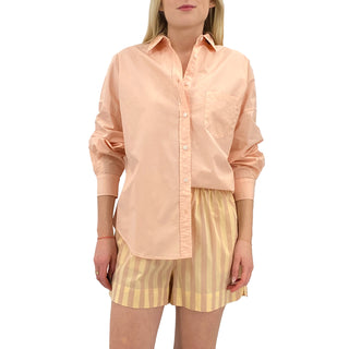 Classic Chiara Shirt in Pink Clay