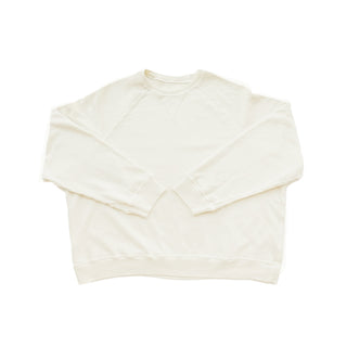 The Slouch Sweatshirt in Washed White